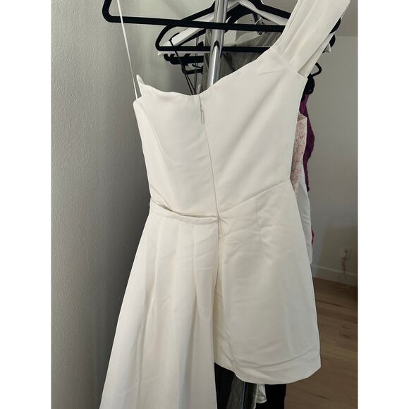 SAU LEE Brenda Dress in White - Picture 11 of 15